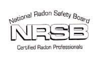 NRSB - Radon Testing Certified by National Radon Safety Board"
