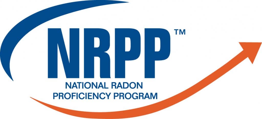 NRPP - Radon Testing Certified by National Radon Proficiency Program"